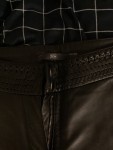 Vorschaubild 2 von Damen Lederhose Schwarz Gr. 38 W29 M Echtleder Klassisch