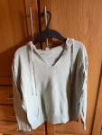 Vorschaubild 3 von Damen Kapuzenpullover Strickpullover Hoodie Grün Gr. 38 M Casual