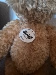 Vorschaubild 5 von Teddybär Elmar 33 cm Kuscheltier Plüschbär Braun Knopf im Ohr