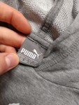 Vorschaubild 4 von Kinder Kapuzenpullover Hoodie Grau Meliert Logo Gr. 164