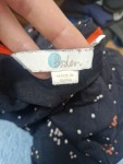 Vorschaubild 2 von Damen Freizeitkleid Gr. 38 M Blau Punkte Modal Casual