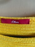Vorschaubild 5 von Damen Pullover Gelb Gr. 44 XXL Rippstrick Casual 3/4-Arm