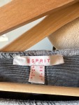 Vorschaubild 2 von Damen Freizeitkleid Midikleid Kariert Grau Gr. 34 XS Casual