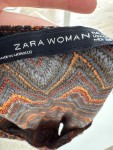 Vorschaubild 3 von Woman Bluse Gr. 38 M Mehrfarbig Zickzackmuster Fransen Bohemian