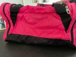 Vorschaubild 5 von Sporttasche Damen Pink Logo-Print Trainingstasche Reisetasche 27x26 cm