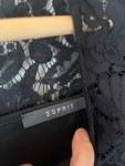 Vorschaubild 2 von Damen Spitzenkleid Schwarz Gr. 40 L Elegant Festlich Midikleid