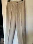 Vorschaubild 3 von Damen Stoffhose Beige Gr. 36 S Business Klassisch