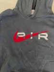 Vorschaubild 3 von Air Kapuzenpullover Hoodie Kinder Grau Gr. 158 Logo-Print