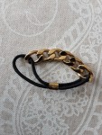 Vorschaubild 7 von Haargummi Haarschmuck Gliederketten-Detail Gold Elegant Damen