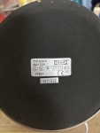 Vorschaubild 5 von Tischleuchte B9819 Stoffschirm Rot Metallfuß Klassisch 55cm