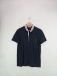 Vorschaubild 2 von Herren Poloshirt Blau Gr. 46 S Kurzarm
