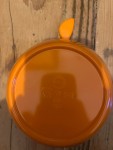 Vorschaubild 3 von Snackschale Apfelform Kunststoff Orange 13 cm Schüssel TCM