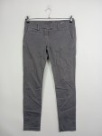 Vorschaubild 2 von Damen Stoffhose Chino Grau Gr. 40 W31 Casual Baumwolle