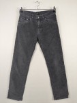 Vorschaubild 2 von Herren Cordhose Grau Gr. 42 W32 L32 Casual