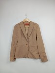 Vorschaubild 2 von Damen Blazer Gr. 36 S Beige Klassisch Elegant Baumwolle