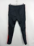 Vorschaubild 2 von Herren Stoffhose Gr. 50 Schwarz Wolle Streifen Kordelzug