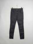Vorschaubild 2 von Damen Jeans Slim Fit Hose Denim Schwarz Gr. 34 W26 Casual