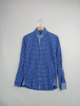 Vorschaubild 2 von Herren Freizeithemd Hemd Kariert Blau Gr. 38 S Baumwolle