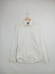 Vorschaubild 2 von Business Hemd Slim Fit Weiß Gr. 40 Langarm Baumwolle