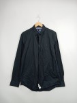 Vorschaubild 2 von Herren Business Hemd Schwarz Gr. 50 L Slim Fit Langarm