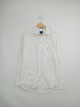 Vorschaubild 2 von Herren Business Hemd Weiß Gr. 39, 40 M Regular Fit Baumwolle Leinen