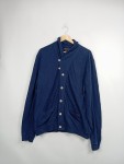 Vorschaubild 2 von Herren Strickjacke Blau Gr. 54 XXL Baumwolle Casual