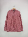 Vorschaubild 3 von Freizeithemd Herren Rot Kariert Gr. 54 XXL Langarm Baumwolle