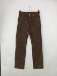 Vorschaubild 2 von Herren Cordhose Braun Gr. W33 Baumwolle Casual