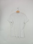 Vorschaubild 2 von Herren Poloshirt Gr. 48 M Weiß Slim Fit Kurzarm Logo Casual