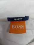 Vorschaubild 3 von Herren Poloshirt Gr. 48 M Weiß Slim Fit Kurzarm Logo Casual