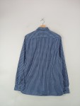 Vorschaubild 4 von Herren Freizeithemd Hemd Kariert Blau Gr. 48 M Langarm