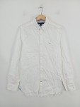 Vorschaubild 2 von Herren Freizeithemd Hemd Langarm Weiß Slim Fit Gr. 48 M