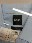 Vorschaubild 2 von Herren Business Hemd Blau Gr. 46 S Slim Fit Easy Iron Langarm
