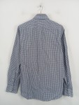 Vorschaubild 4 von Herren Business Hemd Blau Kariert Gr. 52 XL Regular Fit Baumwolle