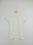 Vorschaubild 2 von Damen Poloshirt Weiß Gr. 40 L Kurzarm Logo-Stickerei