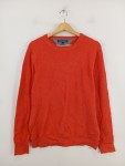 Vorschaubild 2 von Damen Pullover Gr. 38 M Orange Premium Cotton Rundhals