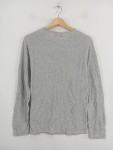 Vorschaubild 3 von Herren Pullover Gr. 48 M Grau Baumwoll-Mix Casual