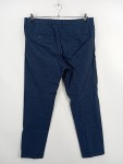 Vorschaubild 3 von Herren Stoffhose Chino Blau Gr. 52 W36 XL Baumwolle Leinen Casual