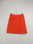 Vorschaubild 2 von Damen A-Linienrock Orange Gr. 38 Strukturmuster