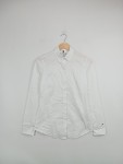 Vorschaubild 2 von Damen Hemdbluse Weiß Gr. 34 XS Fitted Langarm Business