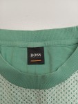 Vorschaubild 3 von Herren T-Shirt Grün Gr. 48 M Hai Motiv Print Kurzarm