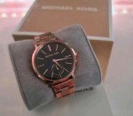 Vorschaubild 5 von Damen Armbanduhr Rosegold Schwarz
