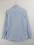 Vorschaubild 5 von Herren Freizeithemd Hemd Kariert Blau Gr. 48 M Baumwolle