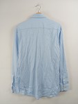 Vorschaubild 2 von Hemd Herren Gr. 50 L Slim Fit Blau Langarm Business Baumwolle