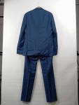 Vorschaubild 3 von Herren Anzug Blau Wolle Sakko Hose Business Gr. 50 L