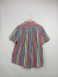 Vorschaubild 3 von Herren Freizeithemd Kurzarm Gestreift Mehrfarbig Gr. 54 XXL
