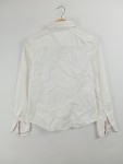 Vorschaubild 3 von Damen Hemdbluse Weiß Gr. 36 S Langarm Logo Klassisch Baumwolle