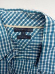 Vorschaubild 3 von Hemdbluse Karo Blau Weiß Langarm Gr. 36