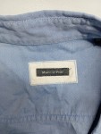 Vorschaubild 2 von Hemdbluse Damen Blau Gr. 36 S Baumwolle Chambray Langarm Casual