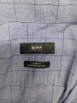 Vorschaubild 2 von Business Hemd Langarm Blau Kariert Gr. 43 Herren